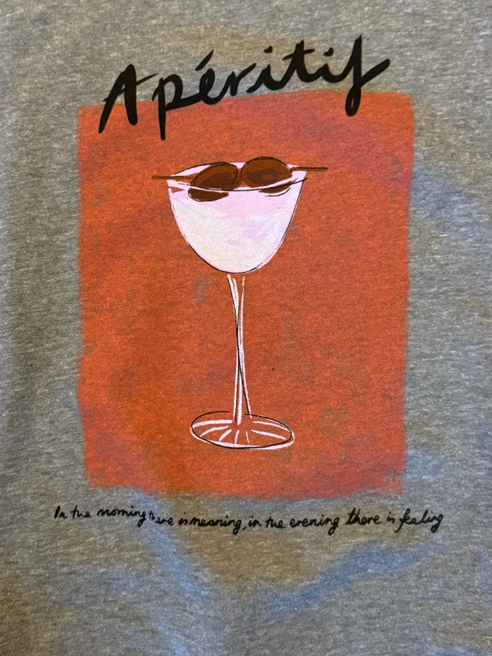 NWT Maeve Natalia Bagniewska Cocktail Sweatshirt-Aperitif, Sz XL - Picture 3 of 7